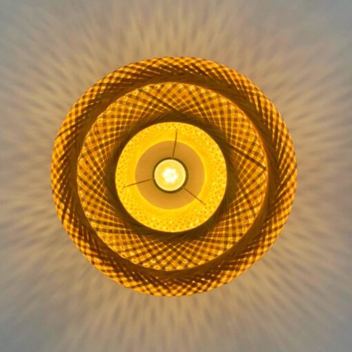 Bamboo Sinnerlig Pendant Lamp Wicker Lantern for Cozy Interiors - Image 10